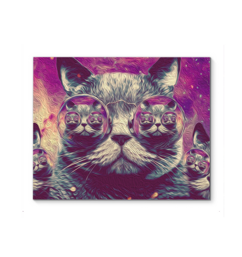 Cat Example Canvas Art